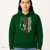 Retro American Boxing Apparel US Flag Boxer Hoodie thumb 5