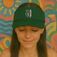 Retro American Boxing Apparel US Flag Boxer Visor thumb 2