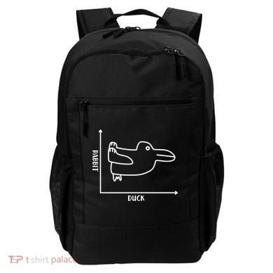 Rabbit Duck Diagram Chart Backpack