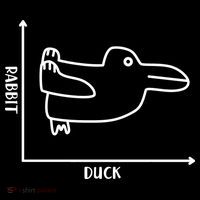 Rabbit Duck Diagram Chart Bucket Hat thumb 4