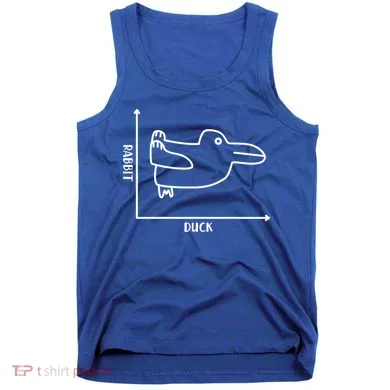 Rabbit Duck Diagram Chart Tank Top