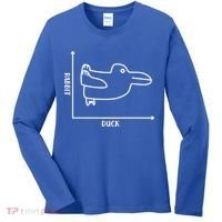 Rabbit Duck Diagram Chart Women's Long Sleeve Shirt thumb 0