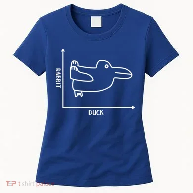 Rabbit Duck Diagram Chart Women's T-Shirt