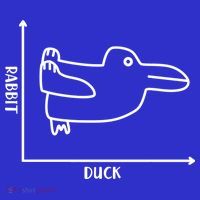 Rabbit Duck Diagram Chart Kids Long Sleeve Shirt thumb 2