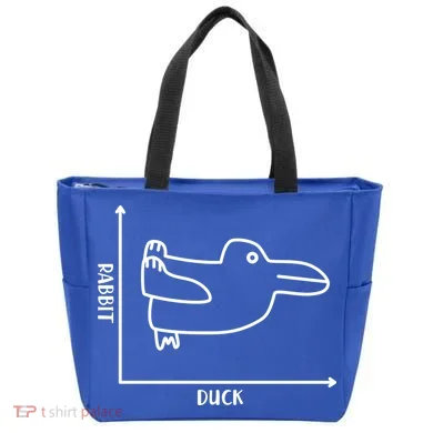 Rabbit Duck Diagram Chart Tote Bag