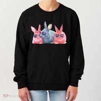 Rabbit Galaxy Cool Women's Sweatshirt thumb 0