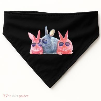 Rabbit Galaxy Cool USA-Made Doggie Bandana