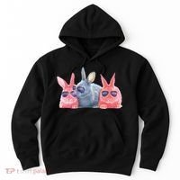 Rabbit Galaxy Cool Hoodie thumb 0