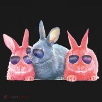 Rabbit Galaxy Cool Hoodie thumb 2