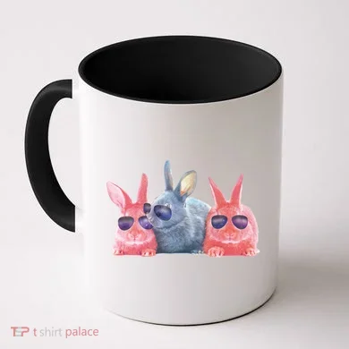 Rabbit Galaxy Cool Coffee Mug