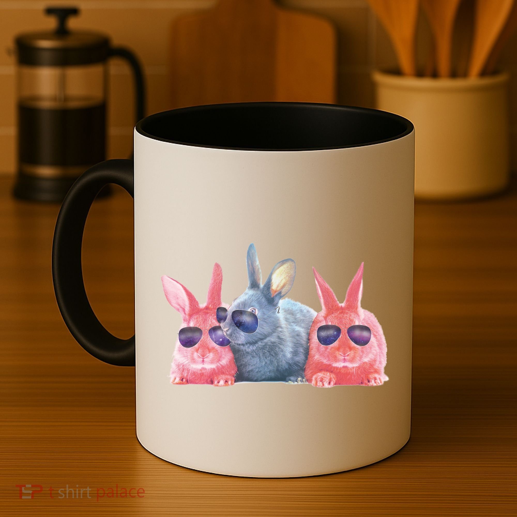 Rabbit Galaxy Cool Coffee Mug