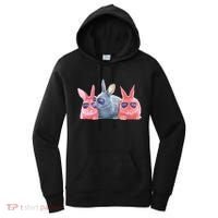 Rabbit Galaxy Cool Women's Hoodie thumb 0
