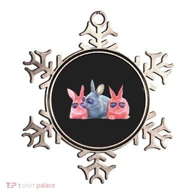 Rabbit Galaxy Cool Ornament