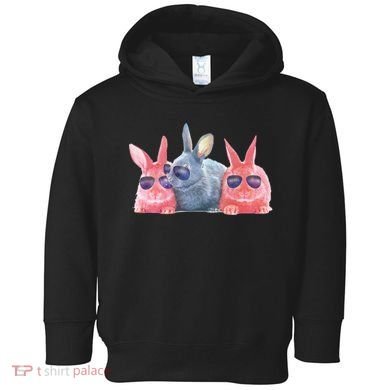 Rabbit Galaxy Cool Toddler Hoodie