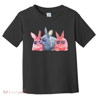 Rabbit Galaxy Cool Toddler T-Shirt