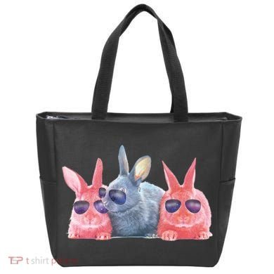Rabbit Galaxy Cool Tote Bag