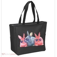 Rabbit Galaxy Cool Tote Bag thumb 2