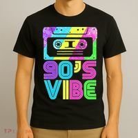Retro Aesthetic Costume Party Outfit 90's Vibe T-Shirt thumb 3
