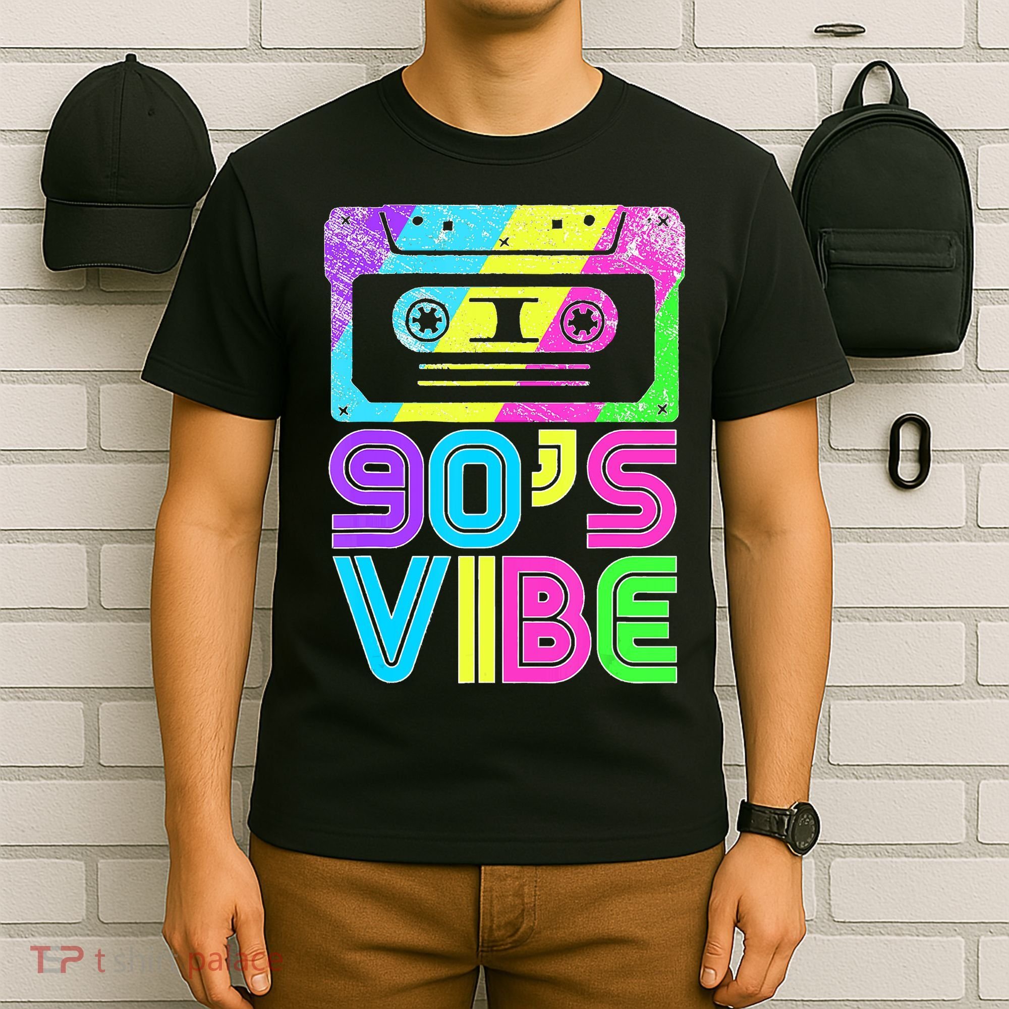 Retro Aesthetic Costume Party Outfit 90's Vibe T-Shirt