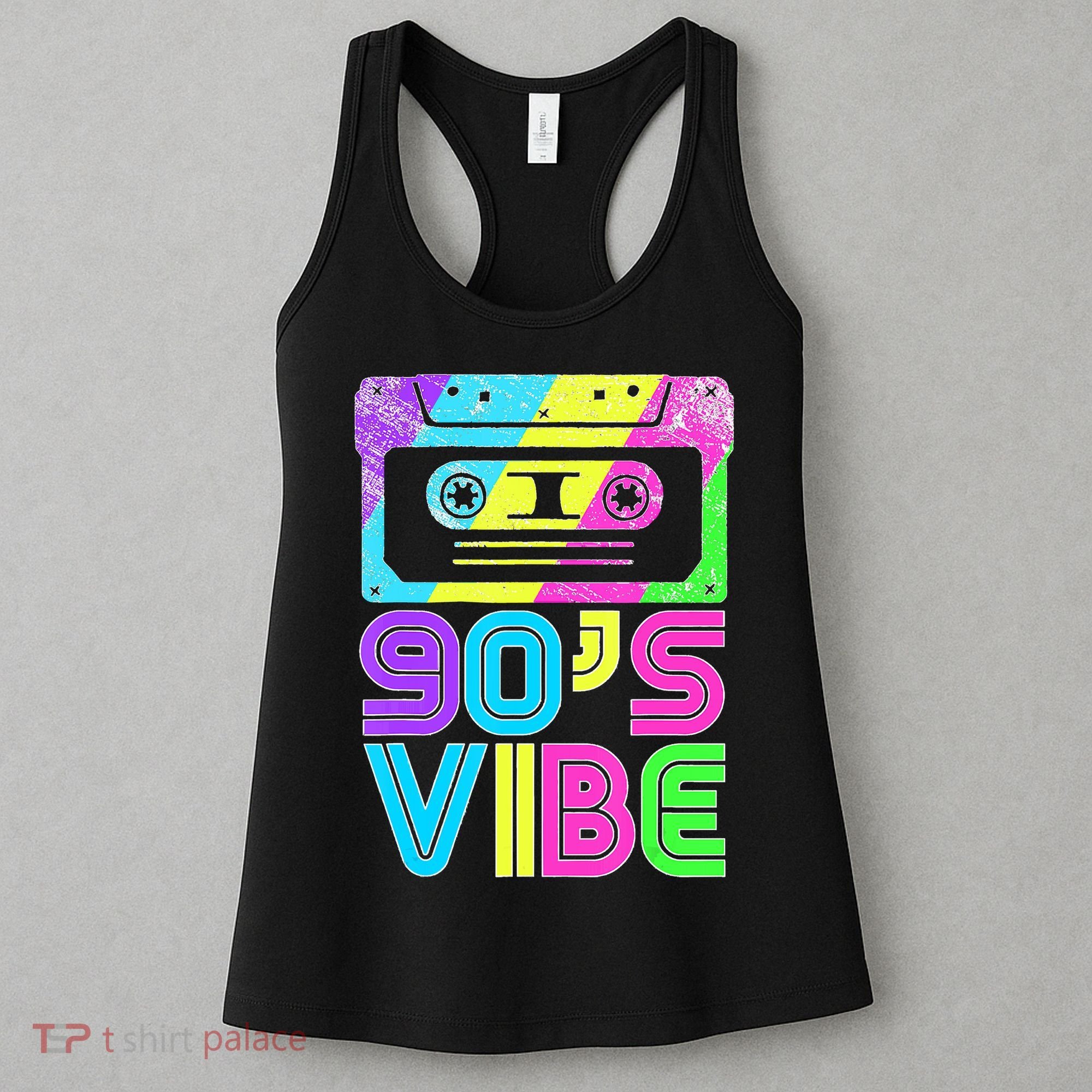 Retro Aesthetic Costume Party Outfit 90's Vibe Women's Tank Top