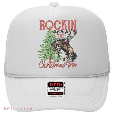 Rockin' Around Christmas Tree Cowboy Xmas Design Hat