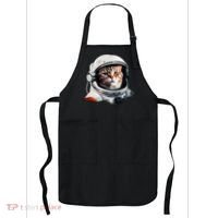 Realistic Astronaut Cat Apron thumb 0