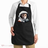 Realistic Astronaut Cat Apron thumb 2