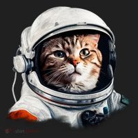 Realistic Astronaut Cat Tumbler thumb 3