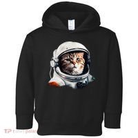 Realistic Astronaut Cat Toddler Hoodie thumb 0