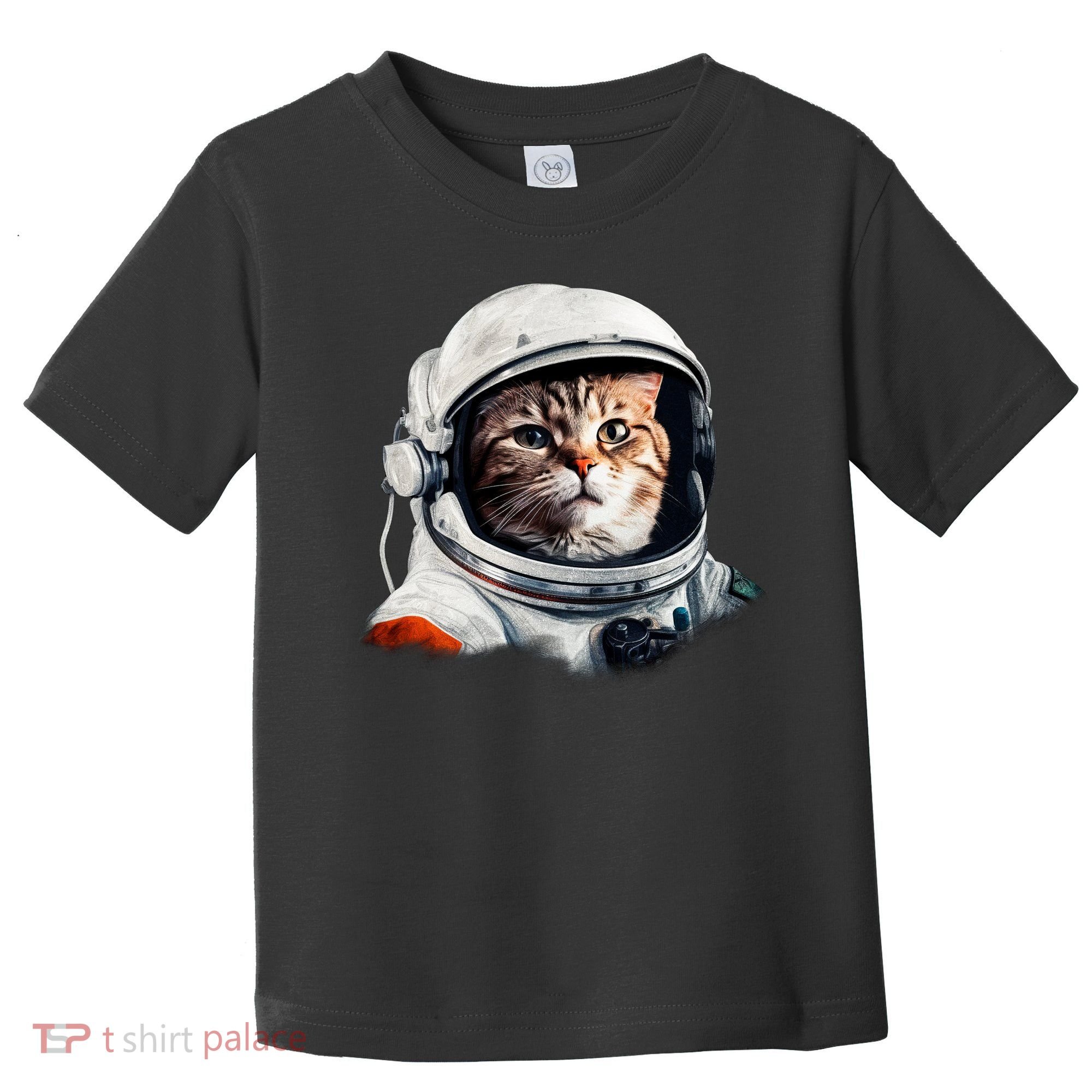 Realistic Astronaut Cat Toddler T-Shirt