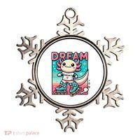 Rollerblading Axolotl Cute Salamander On Inline Skates Ornament thumb 0