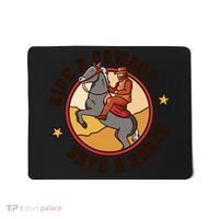 Ride A Cowboy Save A Horse Mousepad thumb 0