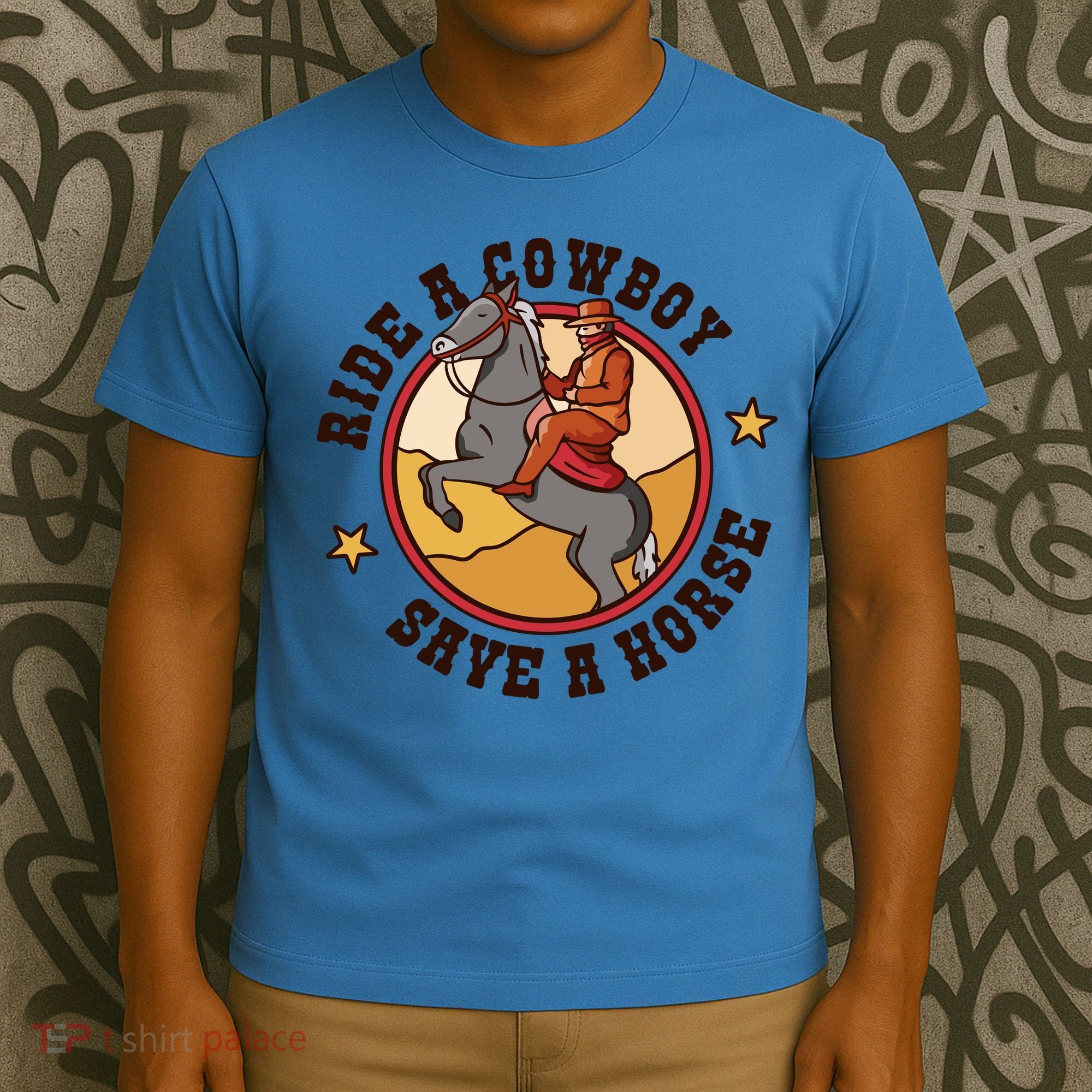 Ride A Cowboy Save A Horse T-Shirt