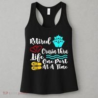 Retired And Cruising Through Life One Port At A Time Women's Tank Top thumb 3