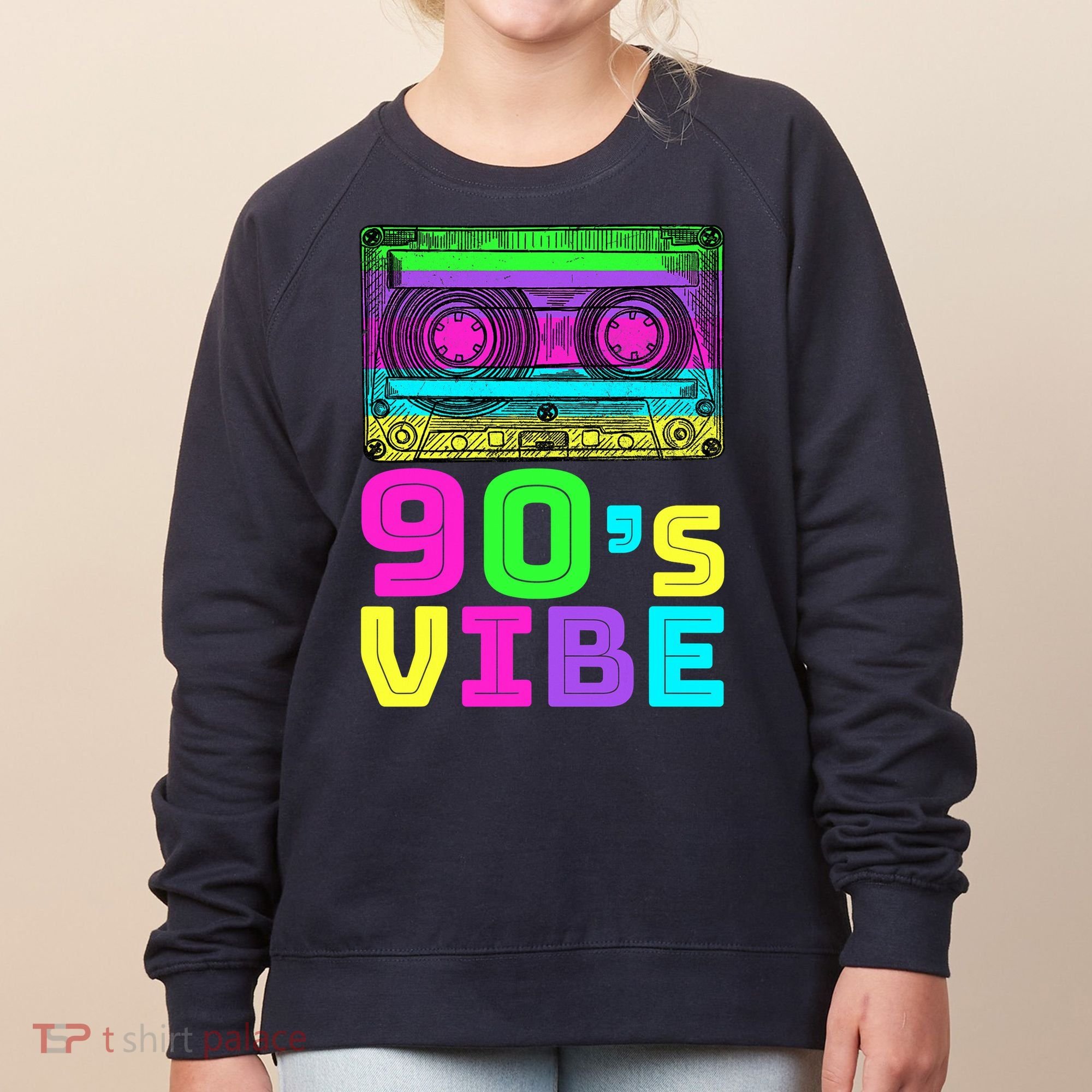 Retro Aesthetic Costume Party 90s Vibe Women's Sweatshirt