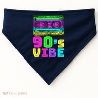 Retro Aesthetic Costume Party 90s Vibe USA-Made Doggie Bandana thumb 0