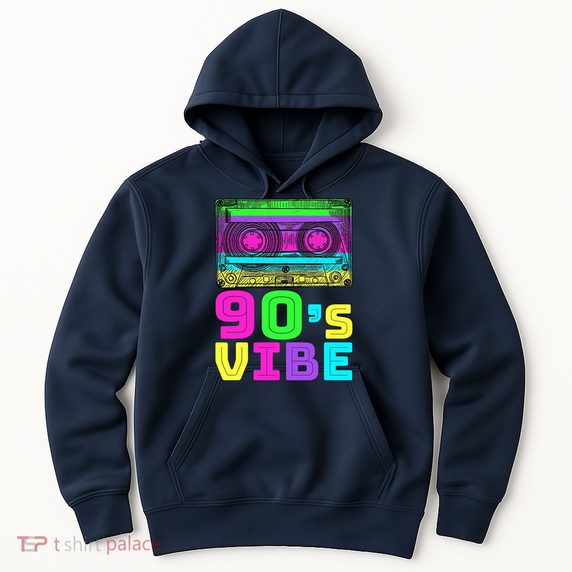 Retro Aesthetic Costume Party 90s Vibe Hoodie
