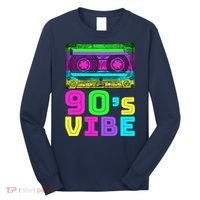 Retro Aesthetic Costume Party 90s Vibe Long Sleeve Shirt thumb 0