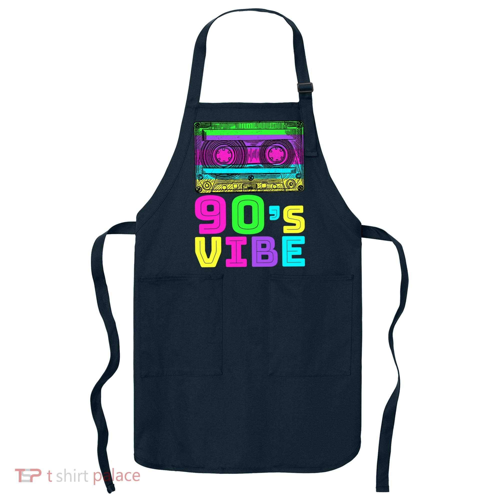 Retro Aesthetic Costume Party 90s Vibe Apron