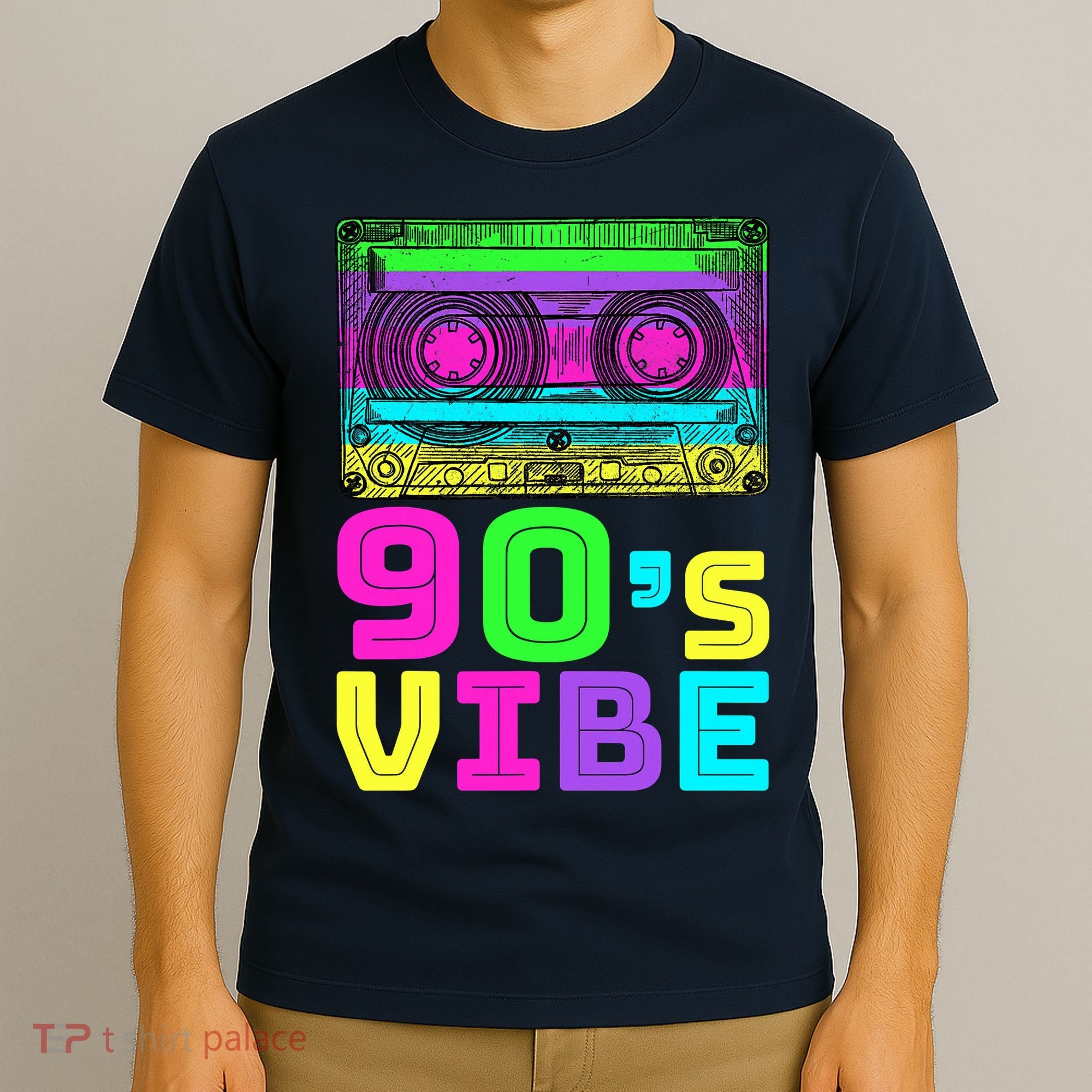 Retro Aesthetic Costume Party 90s Vibe T-Shirt