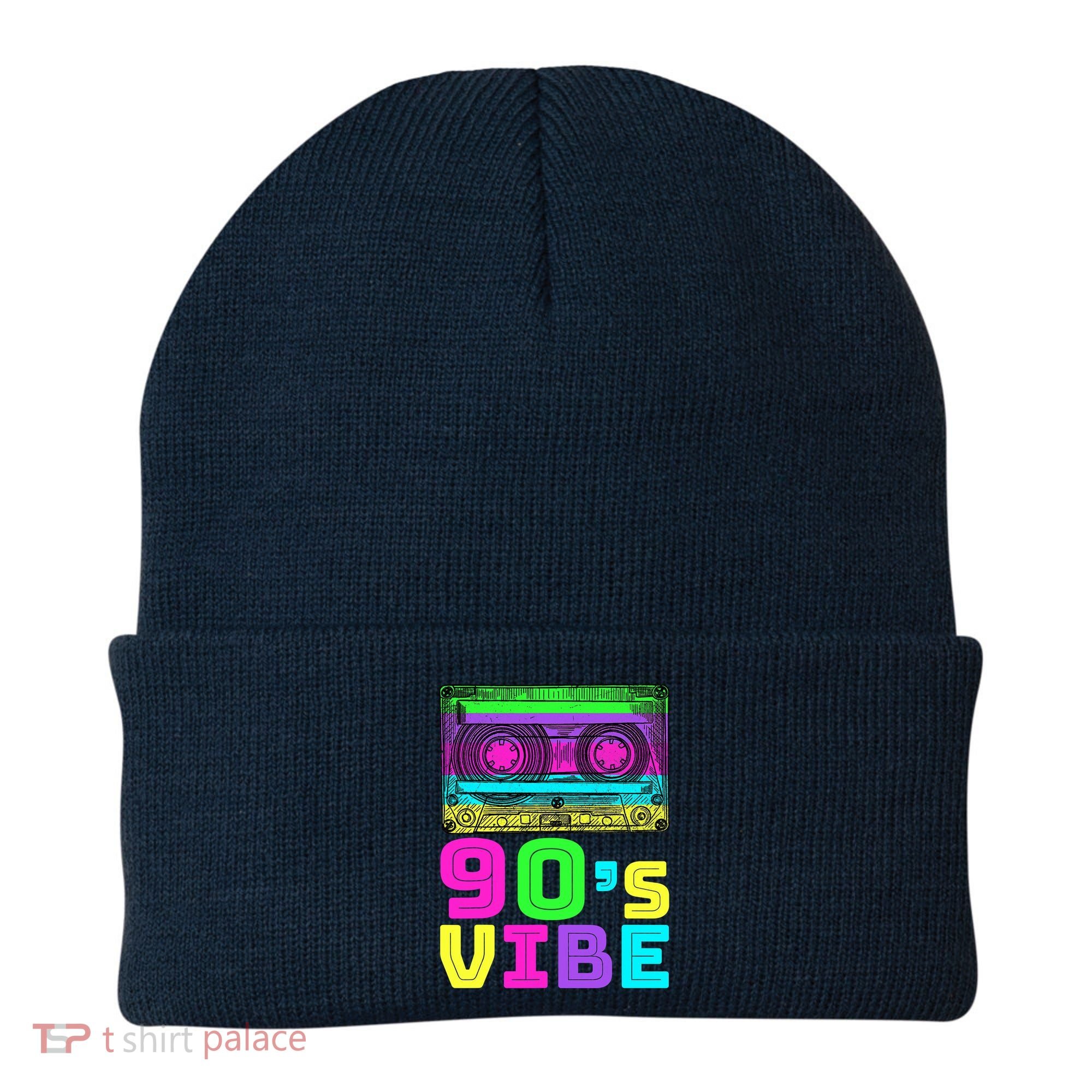 Retro Aesthetic Costume Party 90s Vibe Beanie