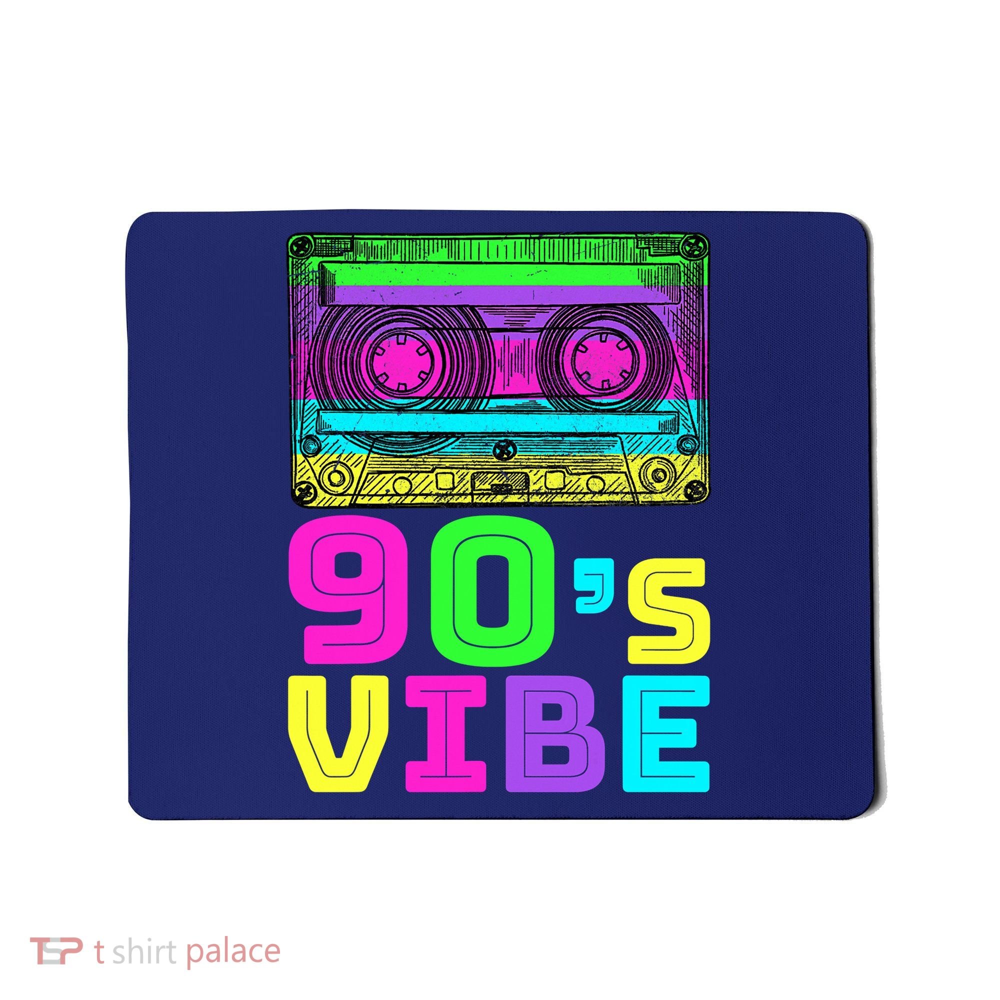 Retro Aesthetic Costume Party 90s Vibe Mousepad