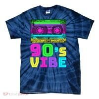 Retro Aesthetic Costume Party 90s Vibe Tie-Dye T-Shirt thumb 0