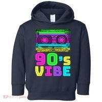 Retro Aesthetic Costume Party 90s Vibe Toddler Hoodie thumb 0