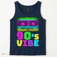 Retro Aesthetic Costume Party 90s Vibe Tank Top thumb 2