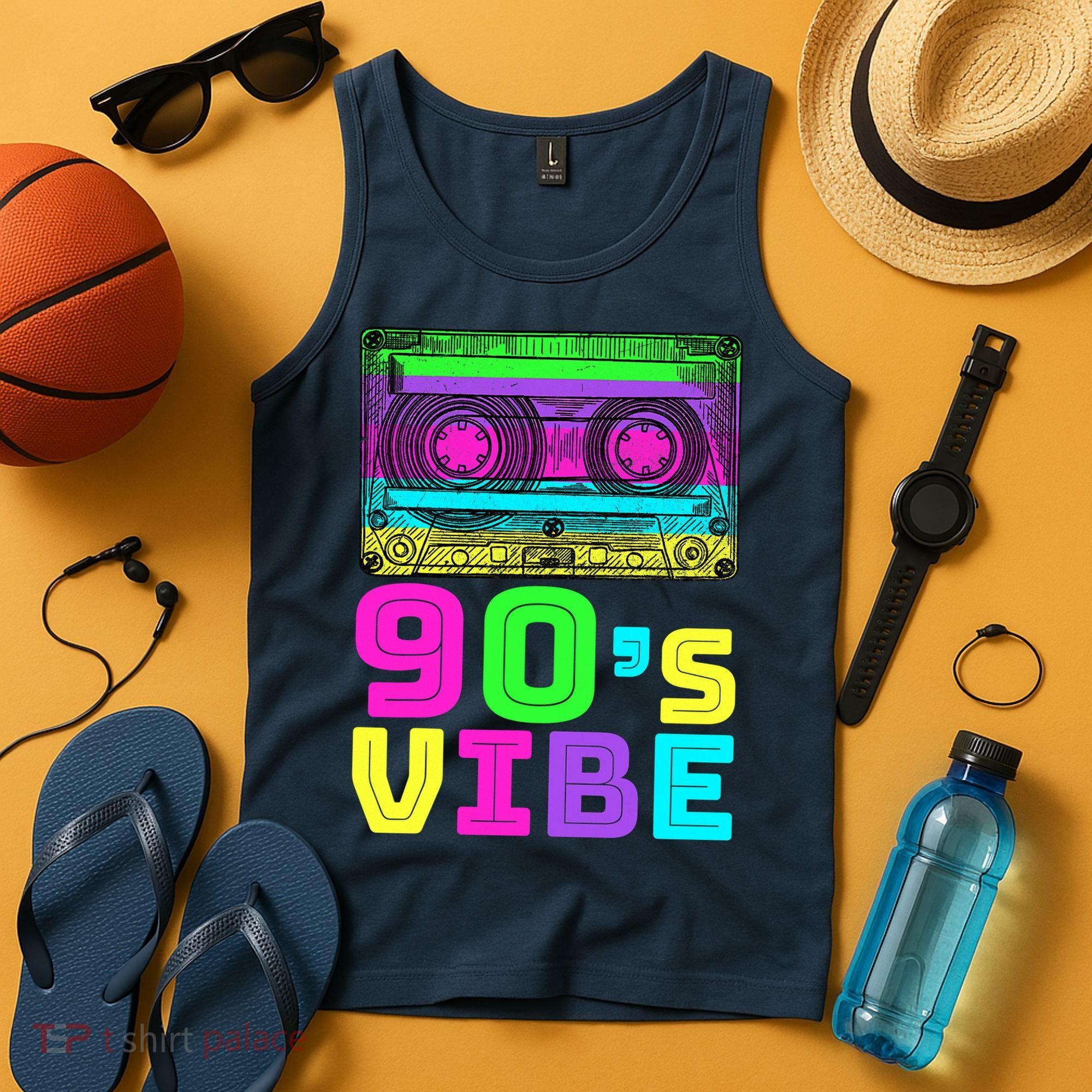 Retro Aesthetic Costume Party 90s Vibe Tank Top