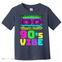 Retro Aesthetic Costume Party 90s Vibe Toddler T-Shirt thumb 0
