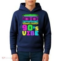 Retro Aesthetic Costume Party 90s Vibe Kids Hoodie thumb 4