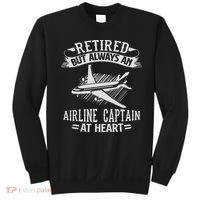 Retired Airline Captain Pilot Retirement Gift Sweatshirt thumb 0