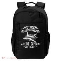 Retired Airline Captain Pilot Retirement Gift Backpack thumb 0